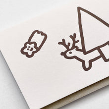 Load image into Gallery viewer, Wish upon a Star Letterpress Holiday Card | Oitama (CA)