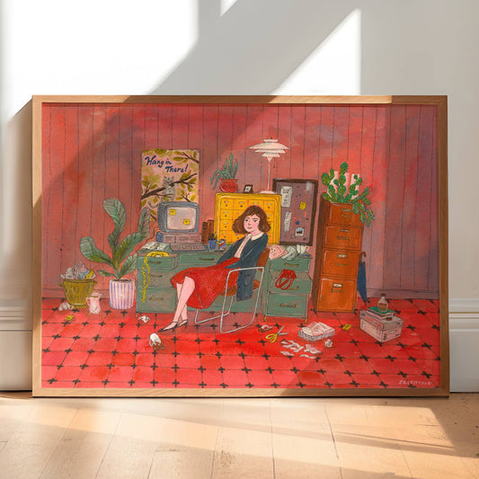 Hang in There! Art Print | Jill Kittock (MN)