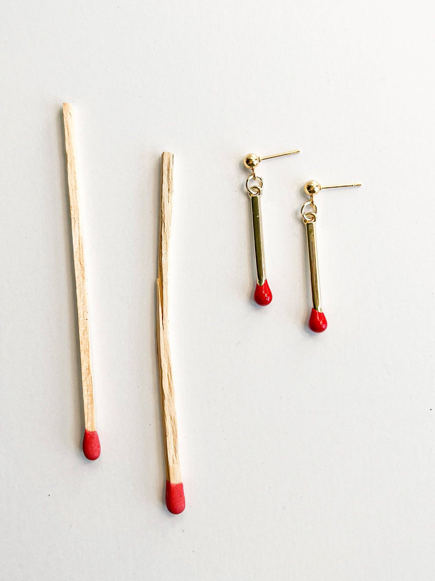 Matchstick Earrings | Natalie Clare (IL)