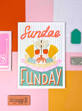 Load image into Gallery viewer, A5 Sundae Funday Print | Jacqueline Colley (UK)