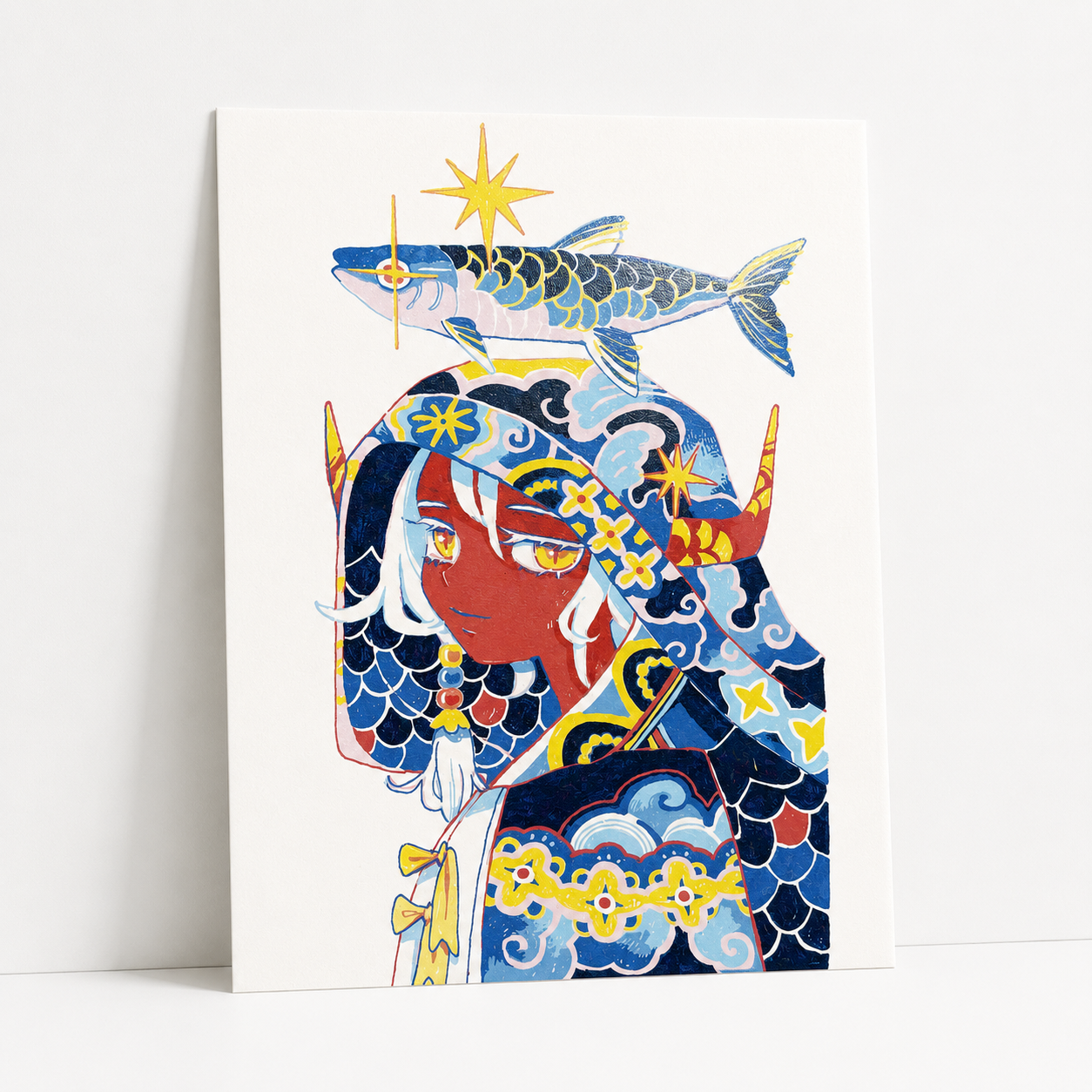 Fish Spirit Mini Print | Koyamori (CAN)