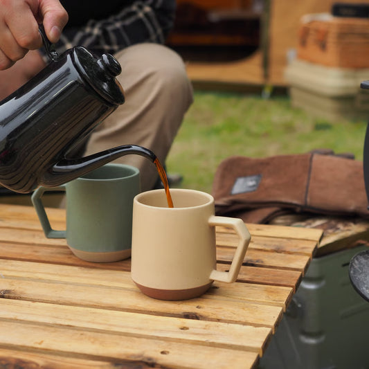 Stackable Ceramic Mug | 12 oz. | Tan | CHIPS Inc (Japan)