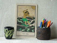 Load image into Gallery viewer, The Fool Risograh Print | Sarah Welch (TX)