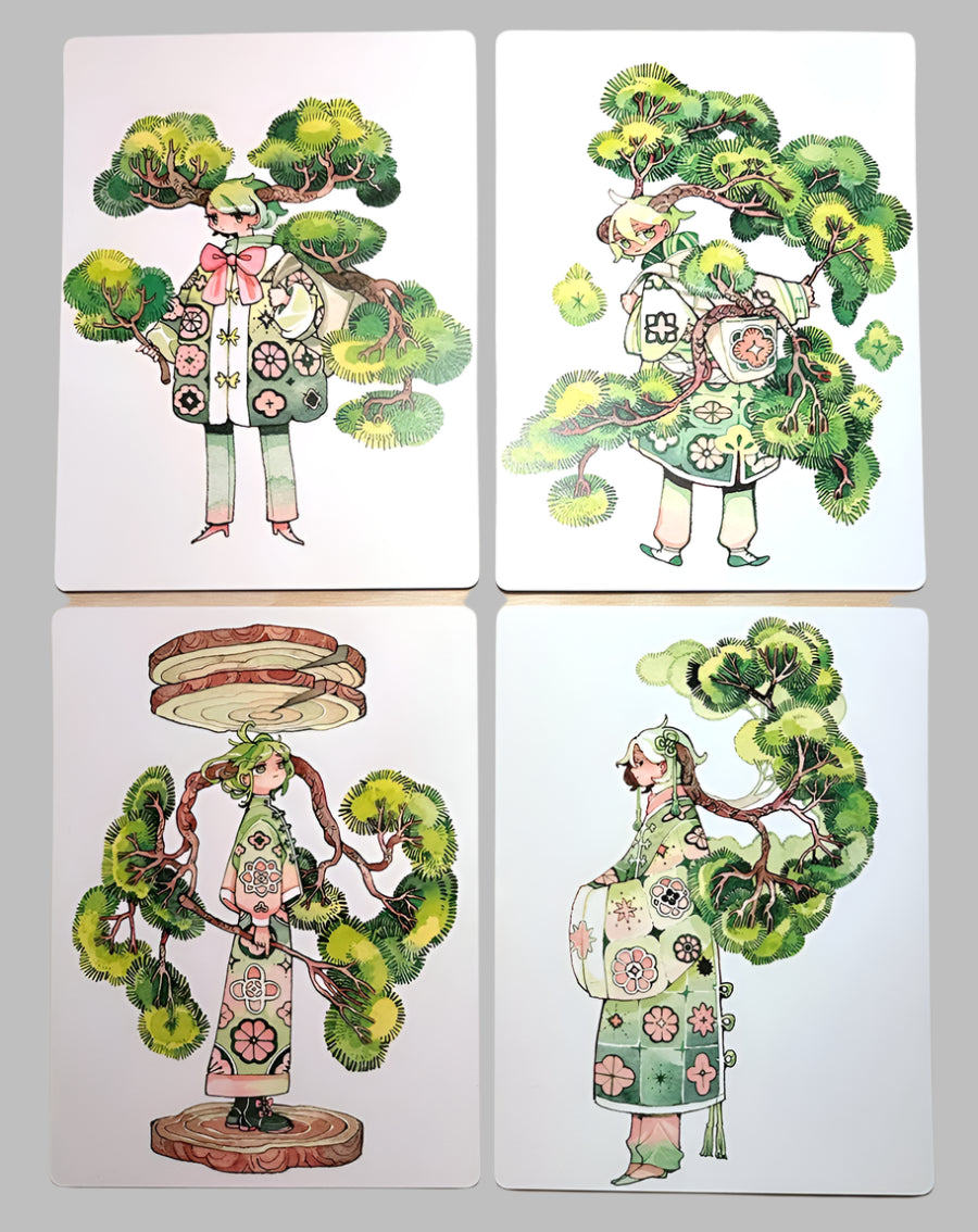 Forest Keeper Series: 4 Art Print | Koyamori (CAN)