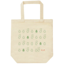 Load image into Gallery viewer, Frogs Cotton Eco Tote Bag | Hama Bunsyo (Japan)