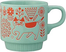 Load image into Gallery viewer, Flower Garden Cat Mug | Japan
