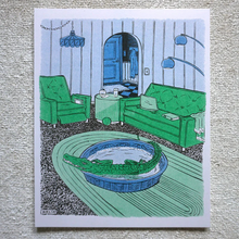 Load image into Gallery viewer, Gertrude Risograph Print | Sarah Welch (TX)