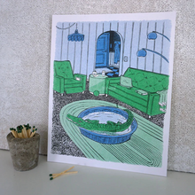 Load image into Gallery viewer, Gertrude Risograph Print | Sarah Welch (TX)