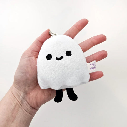 Ghostie Plush Keychain | Amy K Nalley (TX)