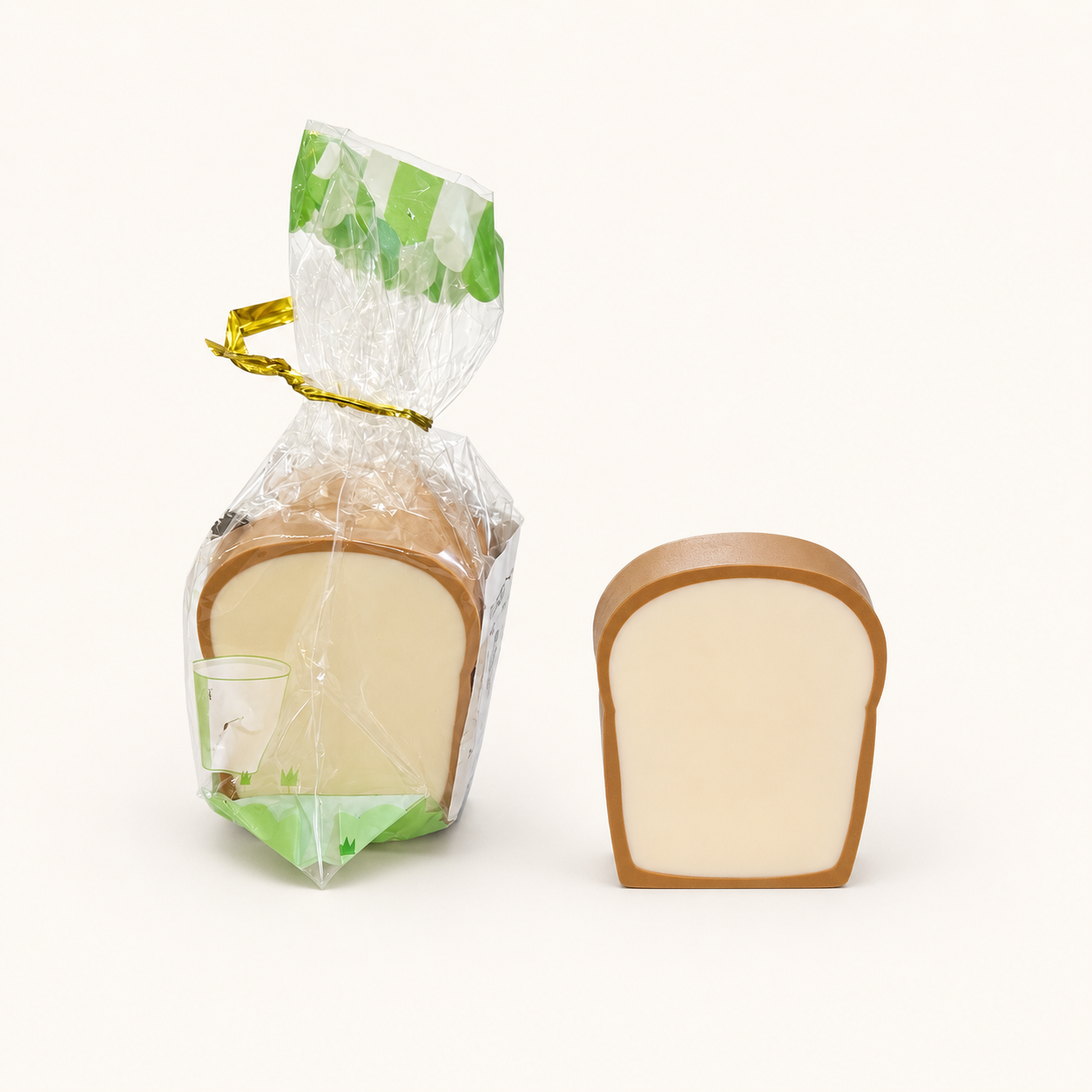 Toast Bread Shaped Eraser Set