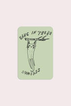 Load image into Gallery viewer, Hang In There Vinyl Sticker | Permascowl