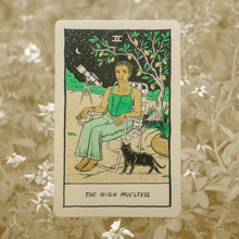Load image into Gallery viewer, The High Priestess Risograph Print | Sarah Welch (TX)