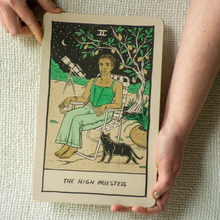 Load image into Gallery viewer, The High Priestess Risograph Print | Sarah Welch (TX)