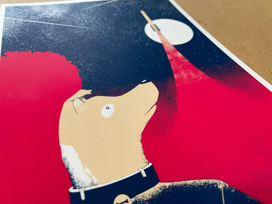 Earth Dog Screen Print | Alex Hanke (Hamburg)