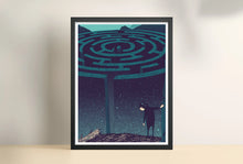 Load image into Gallery viewer, There Is A Pattern In The Wild Screen Print | Alex Hanke (Hamburg)