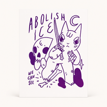 Load image into Gallery viewer, Abolish ICE Vinyl Sticker | Deth P. Sun (CA)