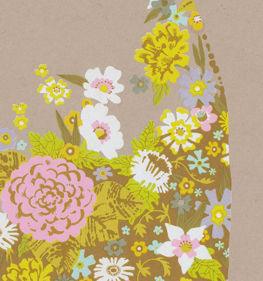 Deer in Garden Screen Print | Daria Tessler (OR)