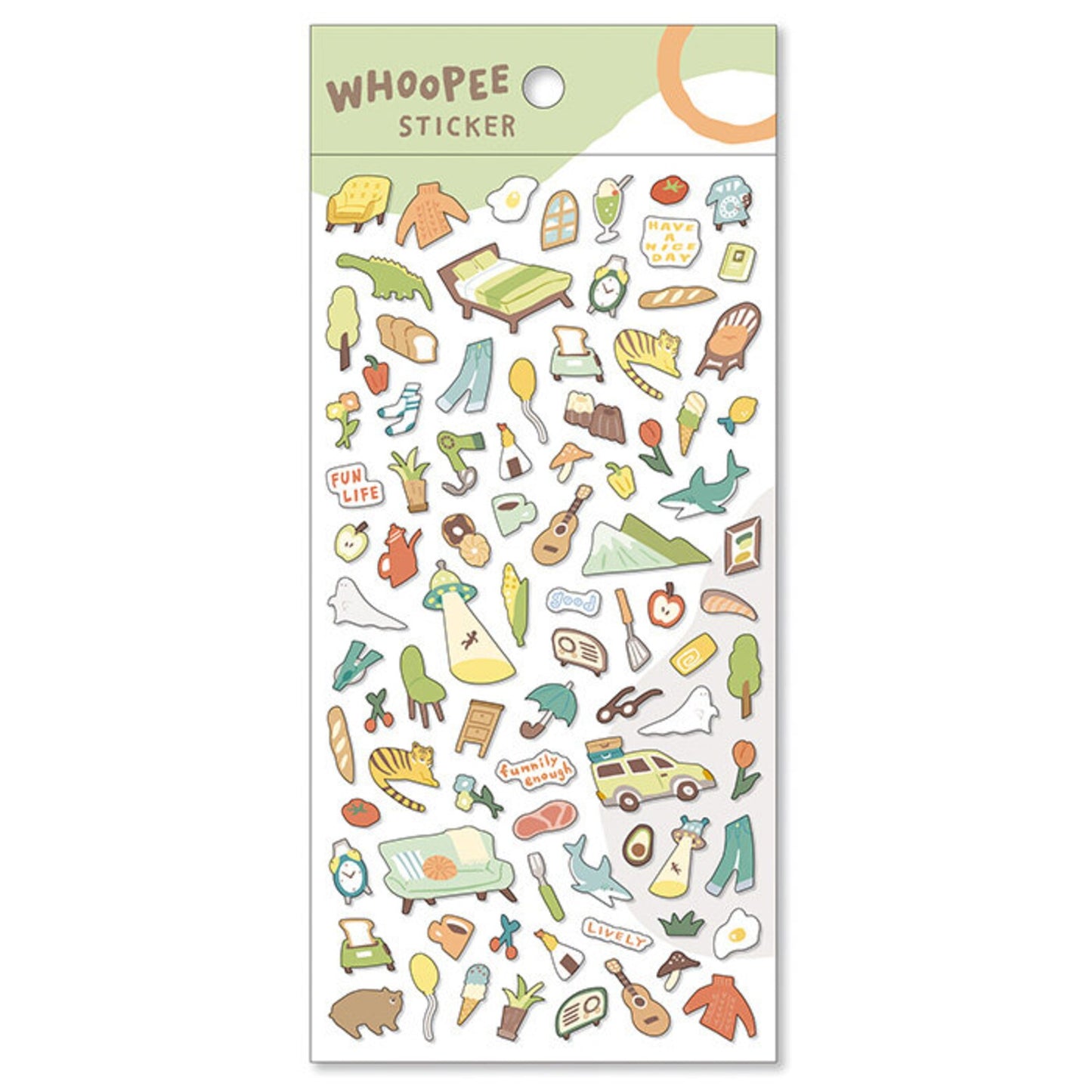 Whoopee Sticker Sheet | Mind Wave (Japan)