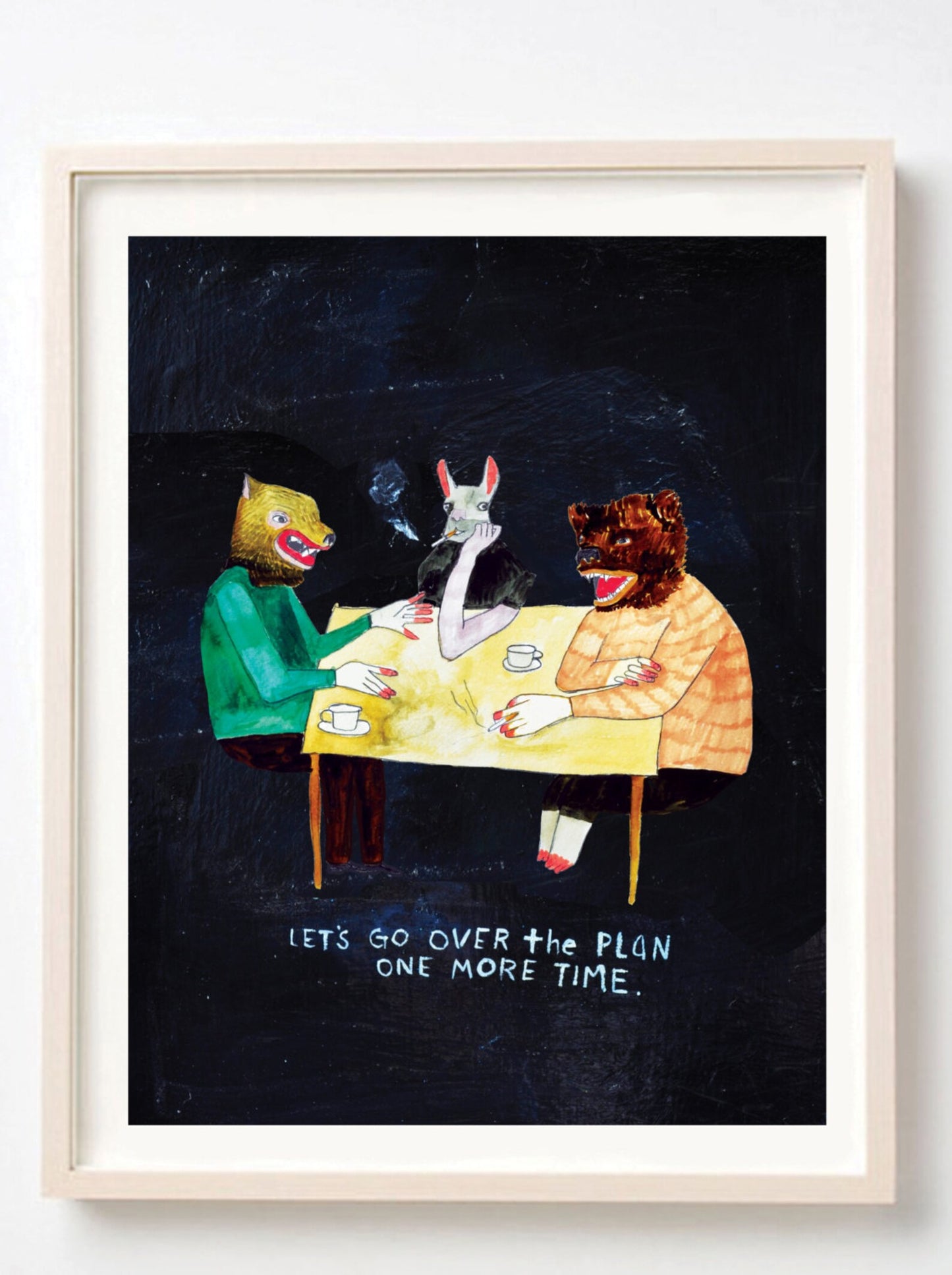 The Plan Art Print | Kelly Puissegur (LA)
