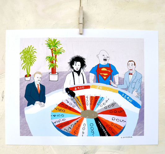Wheel Of Fortune Art Print | Kelly Puissegur (LA)