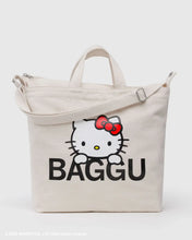 Load image into Gallery viewer, Sanrio Collab Horizontal Zip Duck Bag | Hello Kitty | Baggu (CA)