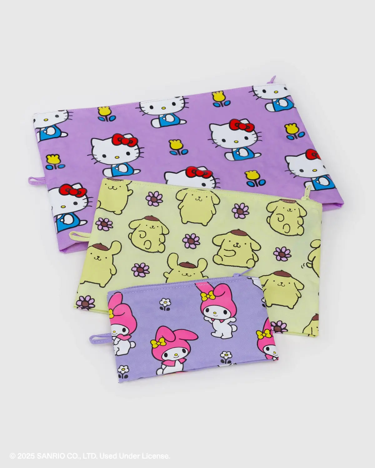 Sanrio Florals Go Pouch | My Melody | Baggu (CA)