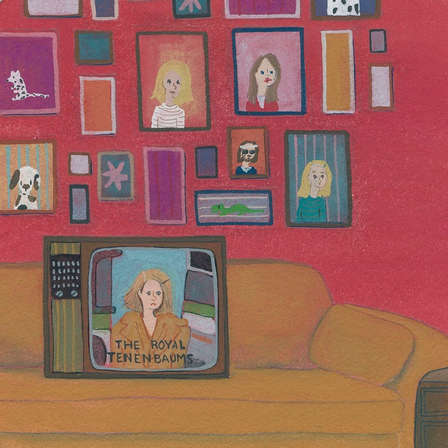 Royal Tennenbaums | Pocket Print Series | Heather Sundquist Hall (TX)