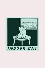 Load image into Gallery viewer, Indoor Cat Vinyl Sticker | Satoshi Kurosaki