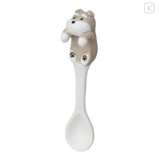 Schnauzer Ceramic Hanging Spoon | Wankoron Series | Decole (Japan)