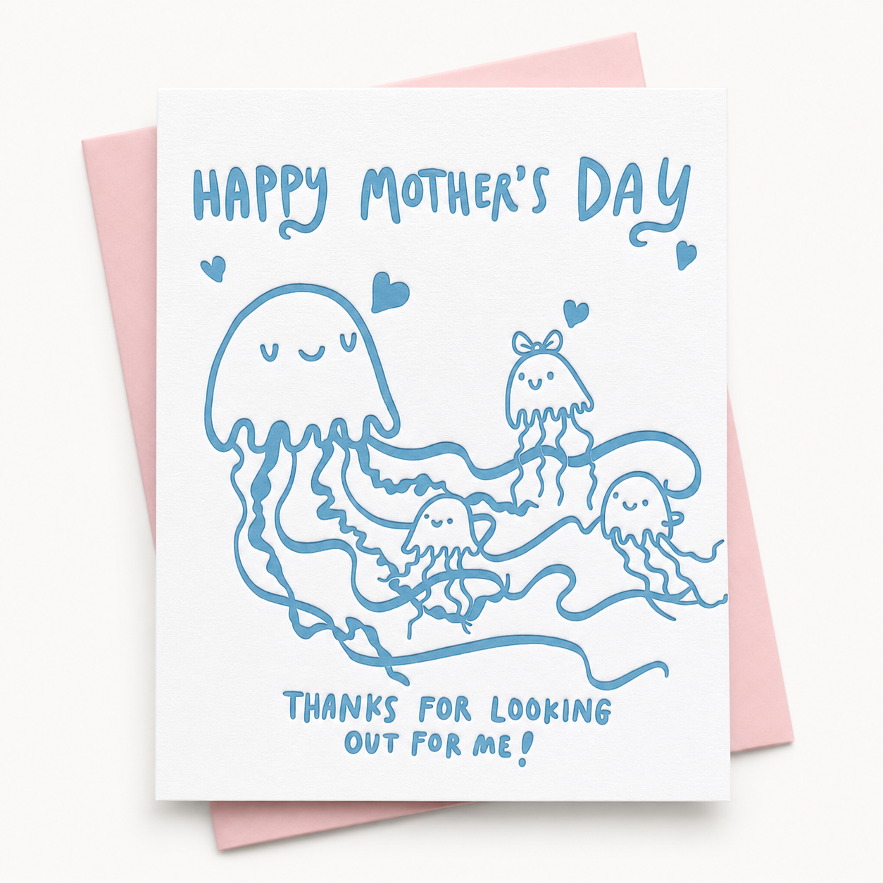 Jellyfish Mother's Day Card | Ghost Academy (CA)