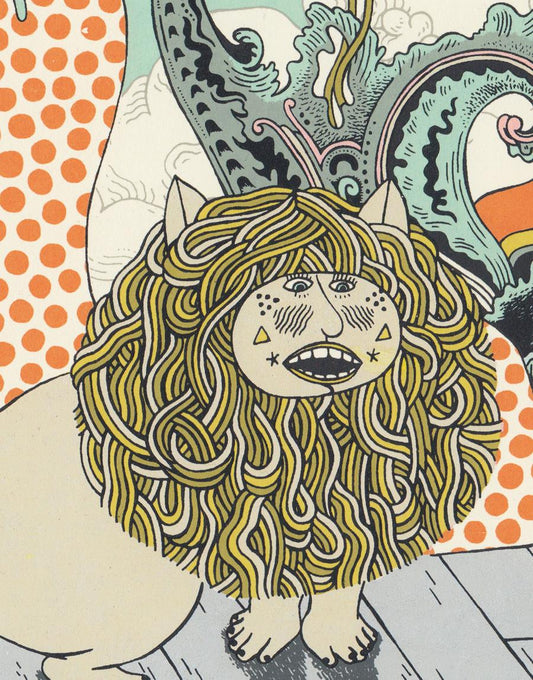 Lion Talking To His Shadow | Daria Tessler (OR)