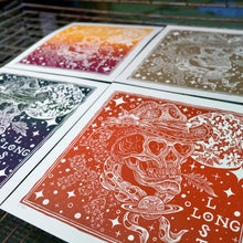 Load image into Gallery viewer, Long Lost Lino Cut Print | Luke Martin (MD)