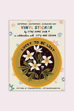 Load image into Gallery viewer, Lucky To Be Lost Vinyl Sticker | SHC x City And Colour