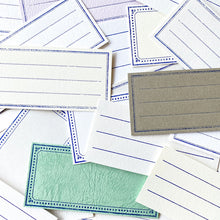 Load image into Gallery viewer, Upcycled Letter Press Message Card Box Set | Yamazoe Printing (Japan)