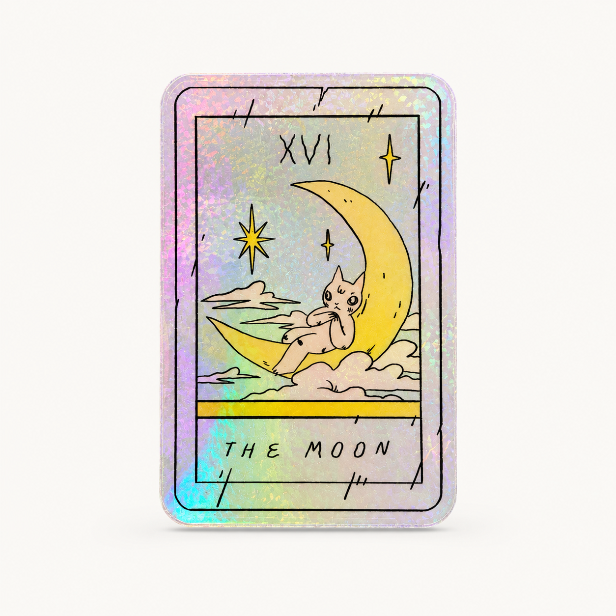 Moon Tarot Vinyl Sticker | Deth P. Sun (CA)
