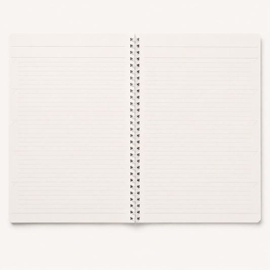 Soft Ring Ruled Notebook | B5 | Navy Cover | Kokuyo (Japan)