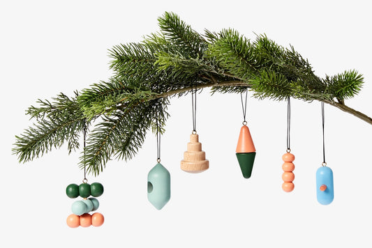 Abstract Wooden Ornaments | Areaware (NY)