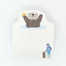 Load image into Gallery viewer, Otter Sticky Notepad | NB Co. (Japan)