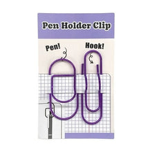 Load image into Gallery viewer, Pen Holder Clip | Purple (Japan)