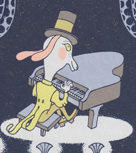 Load image into Gallery viewer, Piano Dog Screen Print | Daria Tessler (OR)