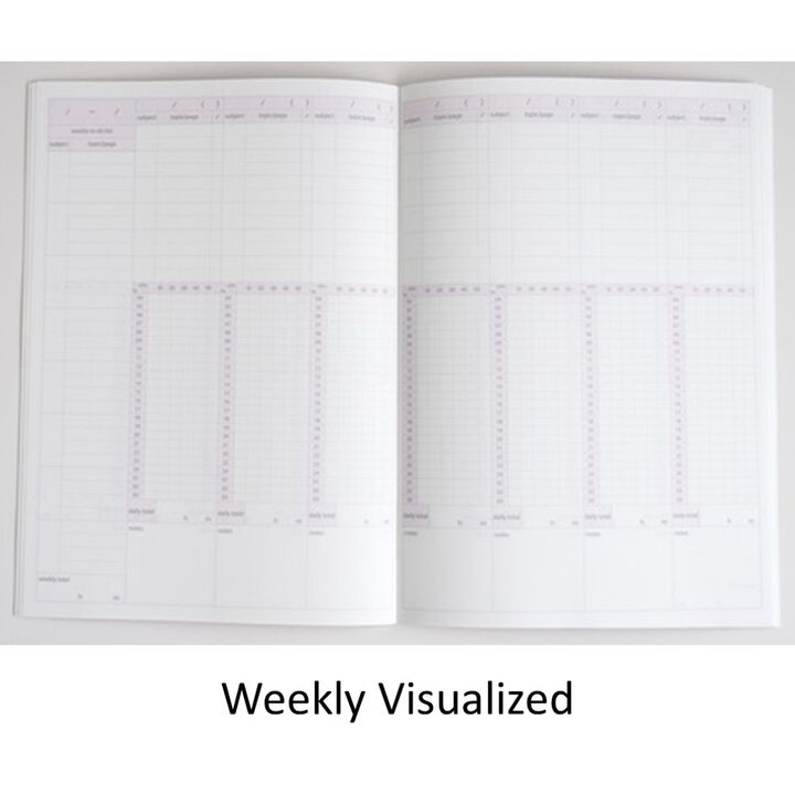 Campus Study B5 Weekly Visualized Planner | Kokuyo (Japan)