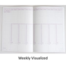 Load image into Gallery viewer, Campus Study B5 Weekly Visualized Planner | Kokuyo (Japan)