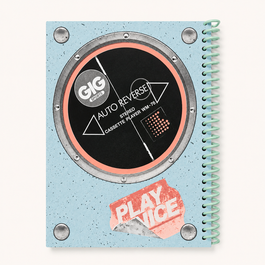 Audio Log Album Listening Journal | Play Nice Press (TX)