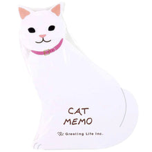 Load image into Gallery viewer, Cat Memo Pad | Greeting Life (Japan)