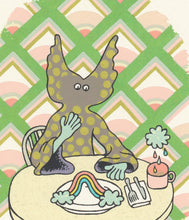 Load image into Gallery viewer, Rainbow Breakfast Screen Print| Daria Tessler (OR)