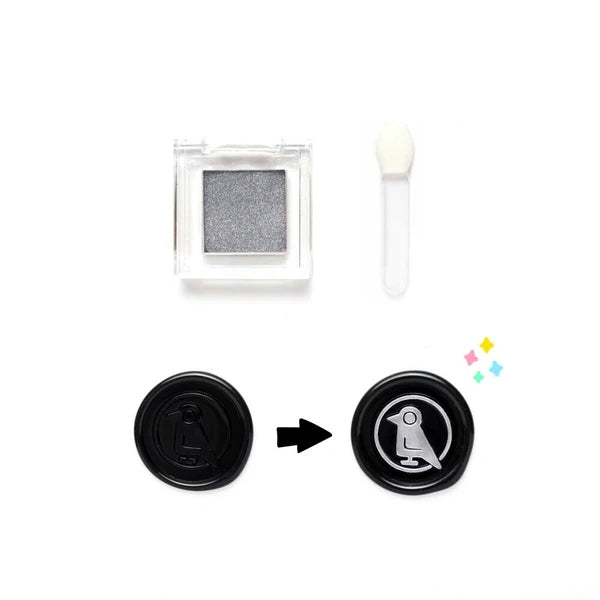 Wax Seal Stamp Highlighting Powder | Silver | WOODPEPE (Japan)