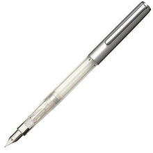 Load image into Gallery viewer, Highace Neo Clear Fountain Pen | Silver | Fine Nib | Sailor (Japan)