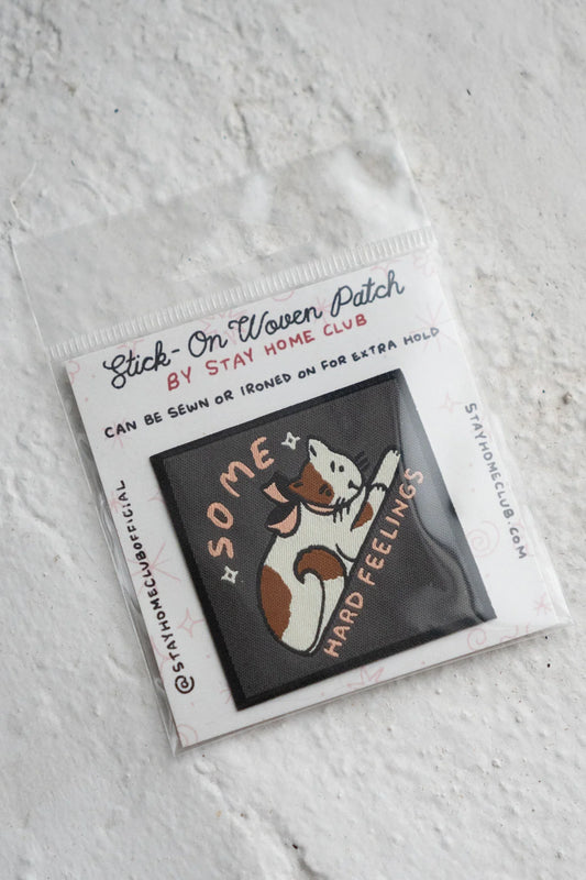 Some Hard Feelings Woven Sticky Patch | Stay Home Club (Canada)