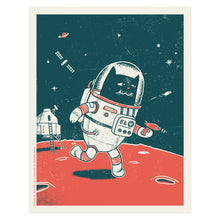 Load image into Gallery viewer, Space Cat Screenprint | Factory 43 (WA)