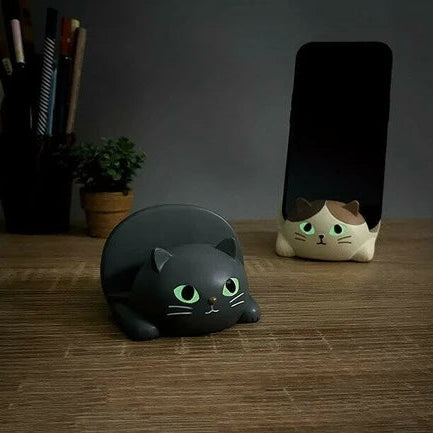 Weighted Cat Phone Stand | Decole(Japan)